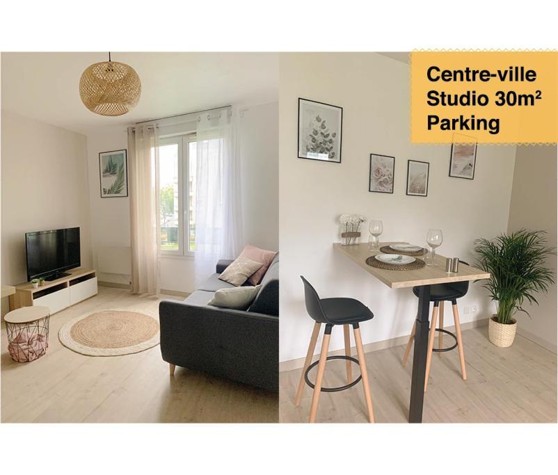 Studio 30M2 - Au Pied De La Gare - Parking Cergy Buitenkant foto